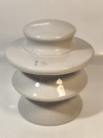 Old drasche porcelain insulator