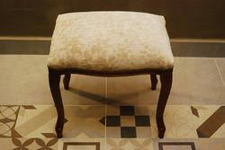 Baroque-style, footrest, stool from Italy