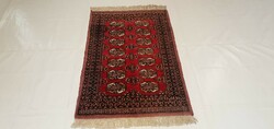 3227 Pakistani Bokhara Hand Knotted Woolen Persian Carpet 80x125cm Free Courier
