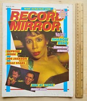 Record Mirror 1983/1/22 Sharon Redd Depeche Mode Sade Michael Jackson Olivia Newton J China Crisis