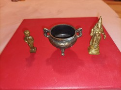 Copper or bronze miniatures