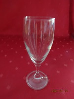 Stemmed wine glass, height 15 cm. 3 pcs for sale together. He has!