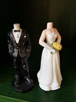 Wedding decoration, photo sculptures