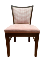 Solid wood style chair with new upholstery