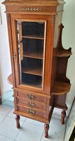 Viennese Old German flower stand with 3 drawers