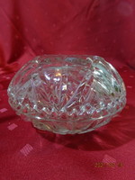 Glass bonbonier, with a maximum diameter of 11.5 cm. He has!