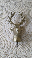 Deer head-shaped metal bottle stopper, glass stopper