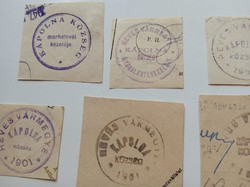 D202571 chapel (heves vm) old stamp impressions 6+ pcs. About 1900-1950's