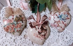 Beautiful ceramic hearts