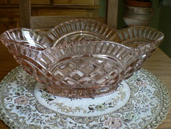 Beautiful old glass bowl offering flawless!