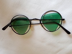 Glasses 08 sunglasses retro lenon frame hippie bikini shaped glass