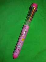 Retro multicolored plastic covered ballpoint pen as shown in the pictures