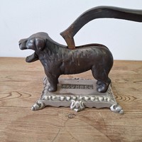 Rare kühne bronze dog figural antique nutcracker