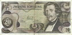 20 schilling 1967 Ausztria 3.