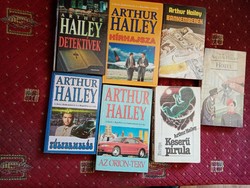7 novels by Arthur Hailey