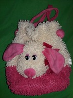 Quality retro Hungarian-made children's dog toy bag with animal figures, in good condition according to the pictures