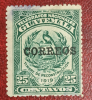 Guatemala 1919. bélyeg.F/5/9