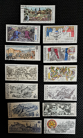 Czechoslovakia large size sealed stamp 16