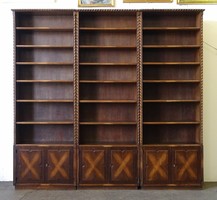 1R235 large colonial bookcase with shelves 260 x 273 cm for approx. 1500 books!