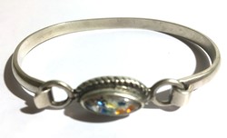 18.75G Mexican Silver Bangle Bracelet