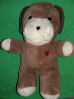 Antique quality rechargeable untested plush puppy dog figure 37 cm, good condition according to the pictures