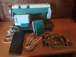Lucznik sewing machine with many accessories bought in 1969