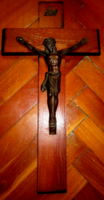 Retro larger cross crucifix corpus