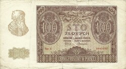 100 Zloty zlotych 1940 Poland 3.