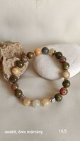 Unakit - onyx marble bracelet