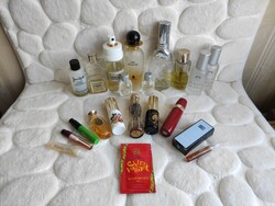 70-80-90 és évek magas minőségű parfümjei valódi vintage illat gyűjtemény