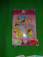 Retro dino - disney - princesses fairy tale quartet game with card box according to the pictures