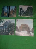 Old cccp still soviet excursion color pictures riga 4 pieces 12 x 12 cm together according to the pictures