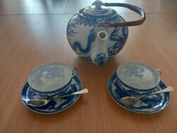 Japán két személyes porcelán teáskészlet
