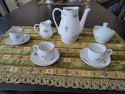 Miniature porcelain coffee set