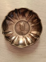 Antique silver ashtray 52 grams
