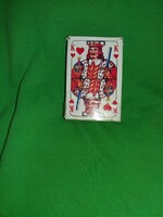 Retro German red-backed French rummy complete game with card box as shown in the pictures