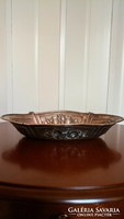 Silver-plated alpaca decorative bowl basket