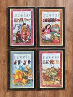 1995. Annual, large-format, 39 x 26 cm, illustrated storybooks, a large treasure trove of fairy tales i-iv