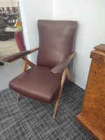 Antonio gorgone, Italian adjustable armchair from the 1950s.