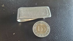Silver money clip, money holder 21gr