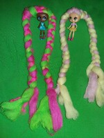 Quality rare sml long hair -35cm small numbered quality dolls -8cm 2 in one according to the pictures