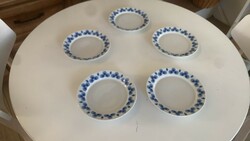 Alföldi porcelán kék mintás kistányér
