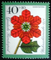 N824 / Germany 1974 Christmas stamp postal clear