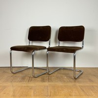 Tubular retro chairs (2pcs)