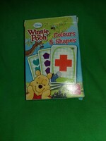 Retro disney - Winnie the Pooh figure logic game with card box according to the pictures
