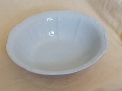 Zsolnay porcelán kompótos tál 25x7,5cm salátás