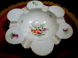 Herend antique floral ashtray