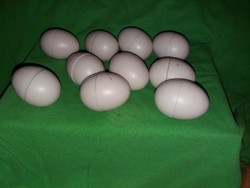 Retro trafikáru plasztik mágneses tojás memóriajáték 10 db tojással a képek szerint