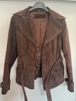 Women's split leather jacket