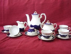 6 Personal zsolnay pompadour lll. Coffee set